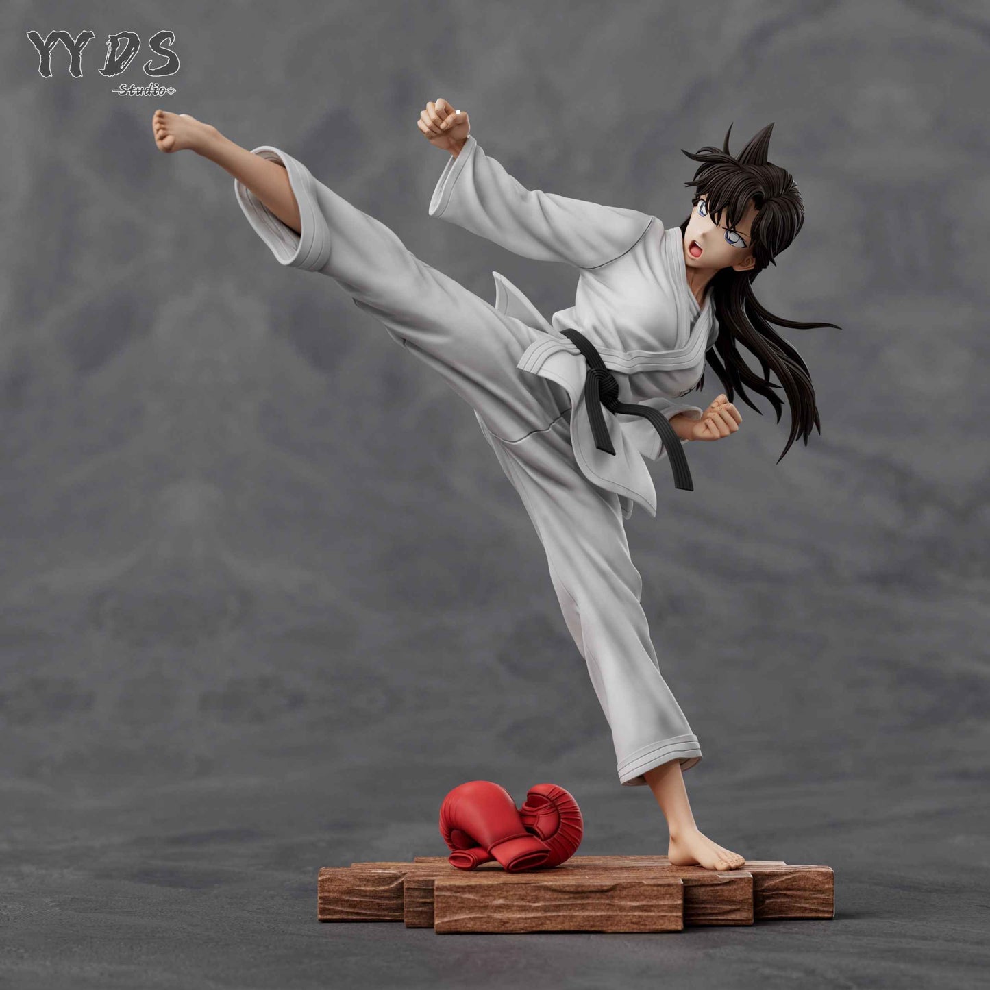 Detective Conan YYDS Studio Karate Ran Mouri Resin Statue