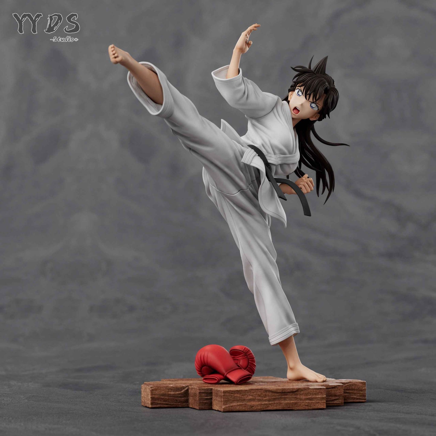 Detective Conan YYDS Studio Karate Ran Mouri Resin Statue