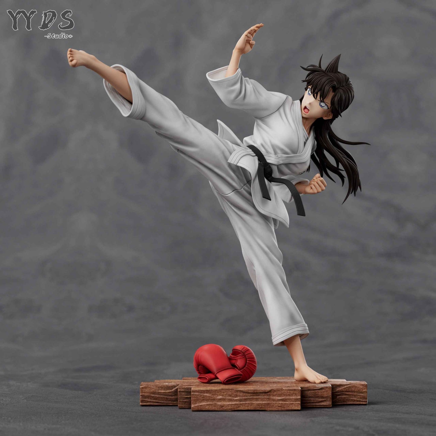 Detective Conan YYDS Studio Karate Ran Mouri Resin Statue