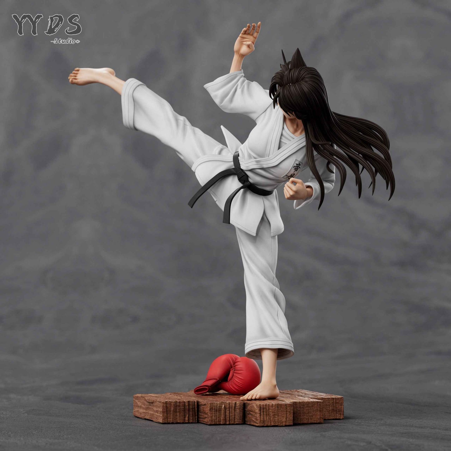 Detective Conan YYDS Studio Karate Ran Mouri Resin Statue