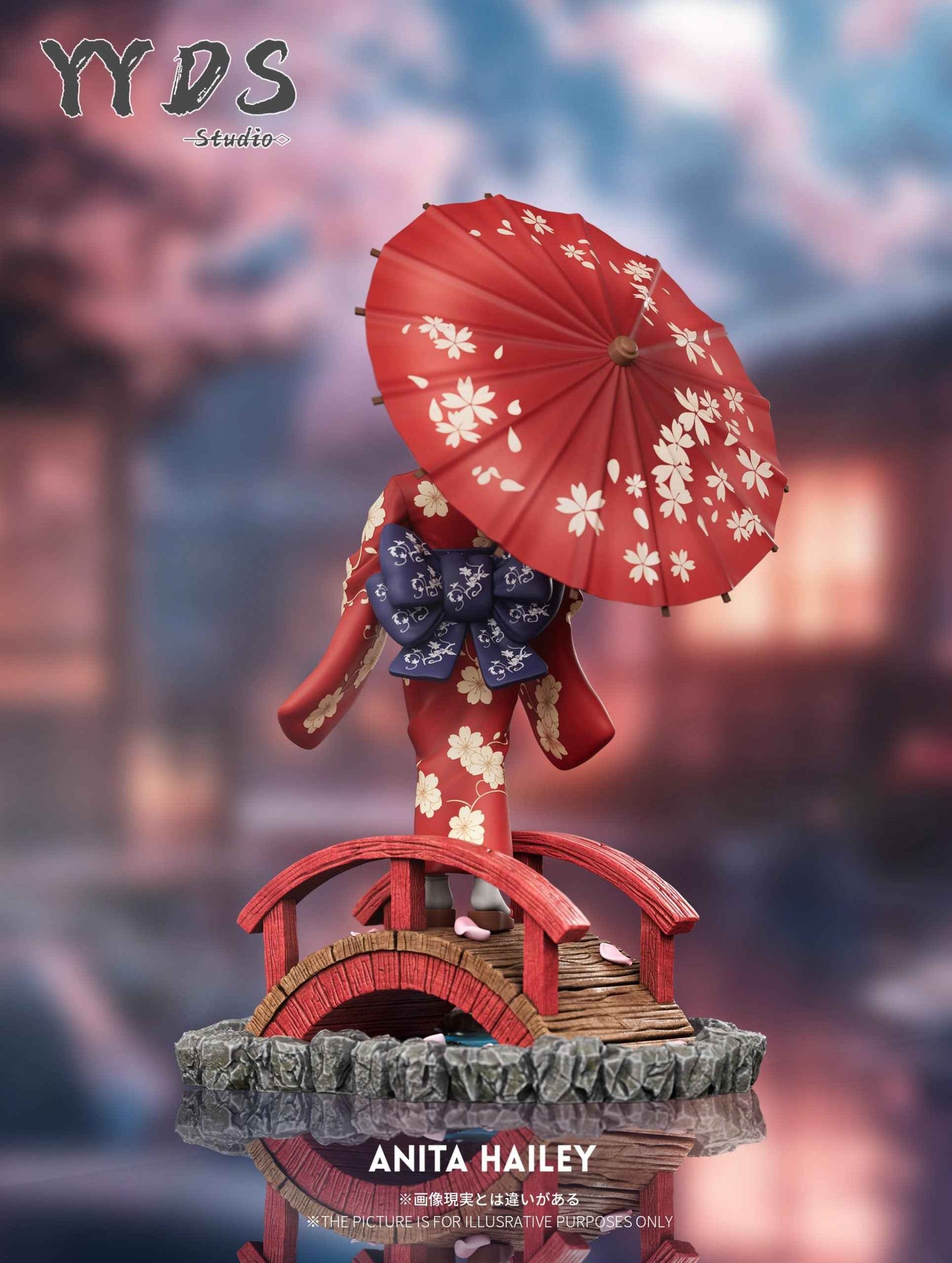 Detective Conan YYDS Studio Kimono Ai Haibara Shiho Miyano Resin Statue