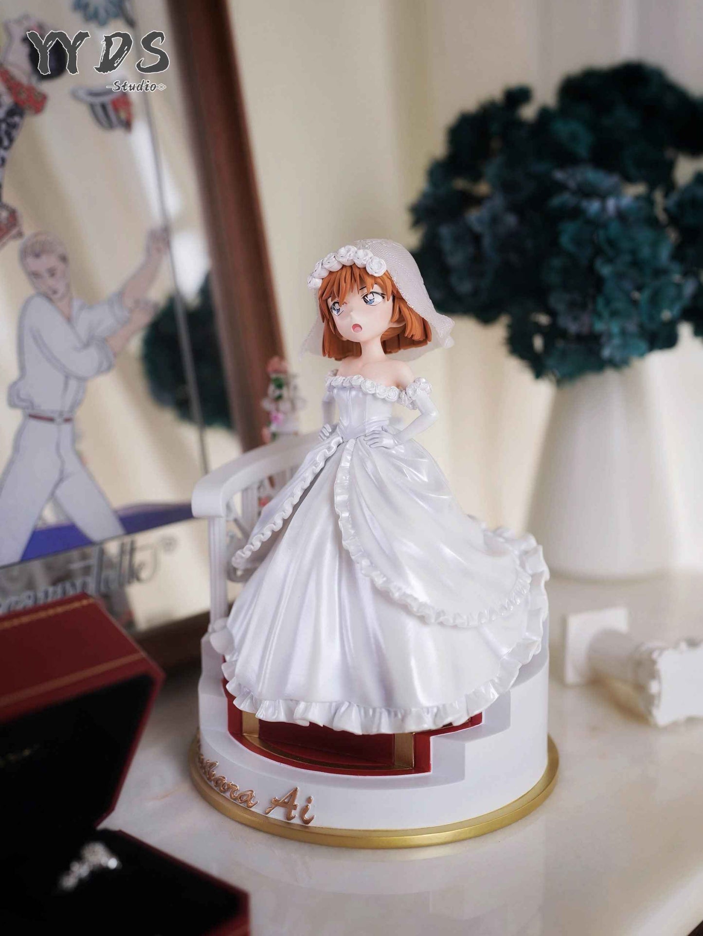 Detective Conan ~ YYDS Studio ~ Wedding dress Ai Huihara "Shiho Miyano" ~ Resin Statue - Santoryu Resins Collectors