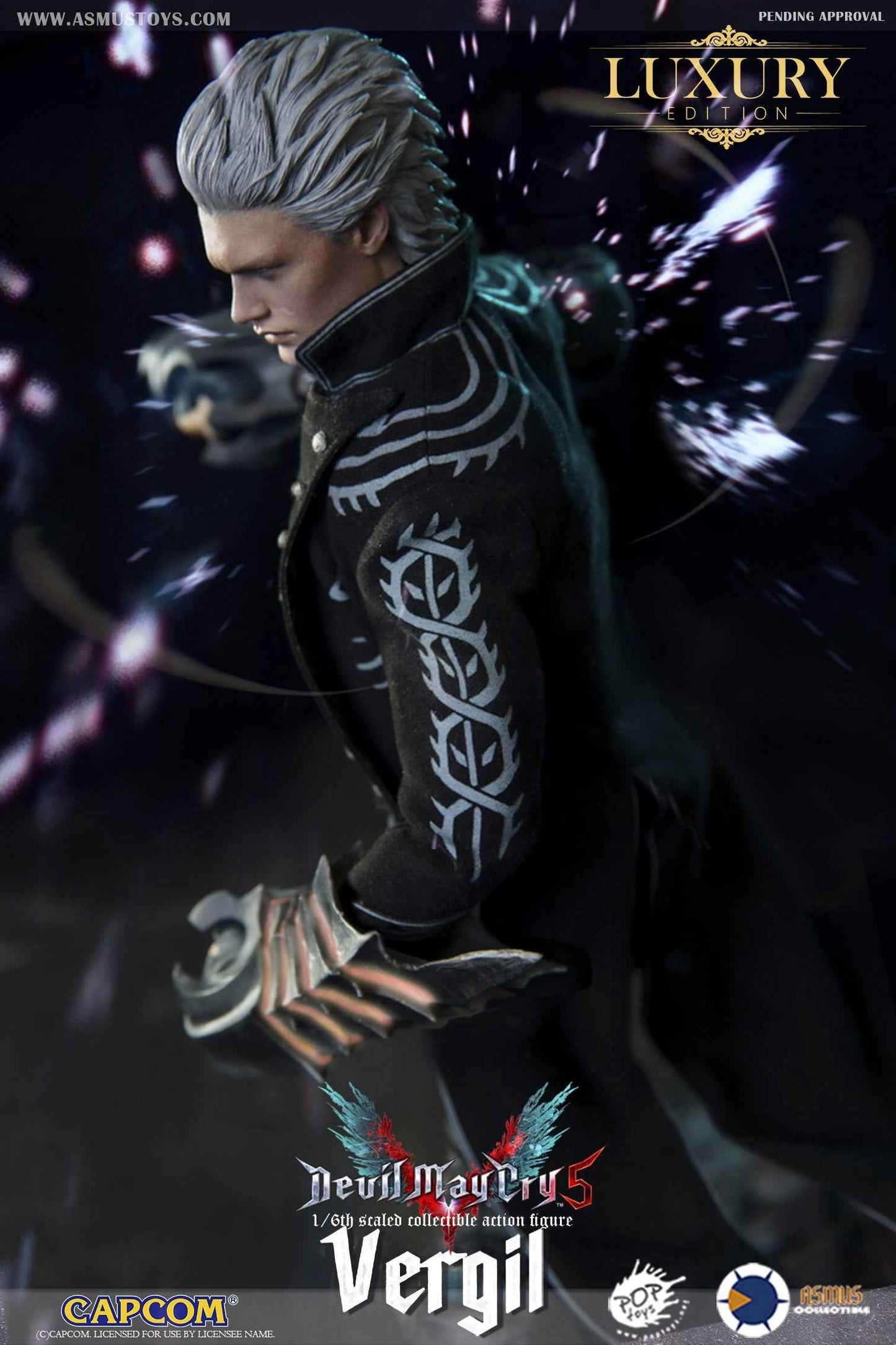 Devil May Cry Asmus Toys Vergil Deluxe Version DMC500LUX Action Figure (3rd party)