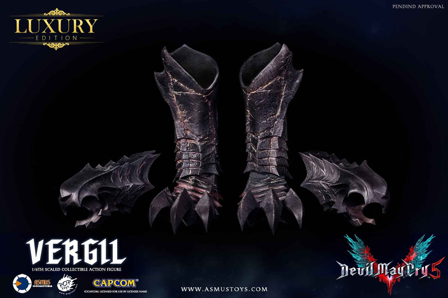 Devil May Cry Asmus Toys Vergil Deluxe Version DMC500LUX Action Figure (3rd party)