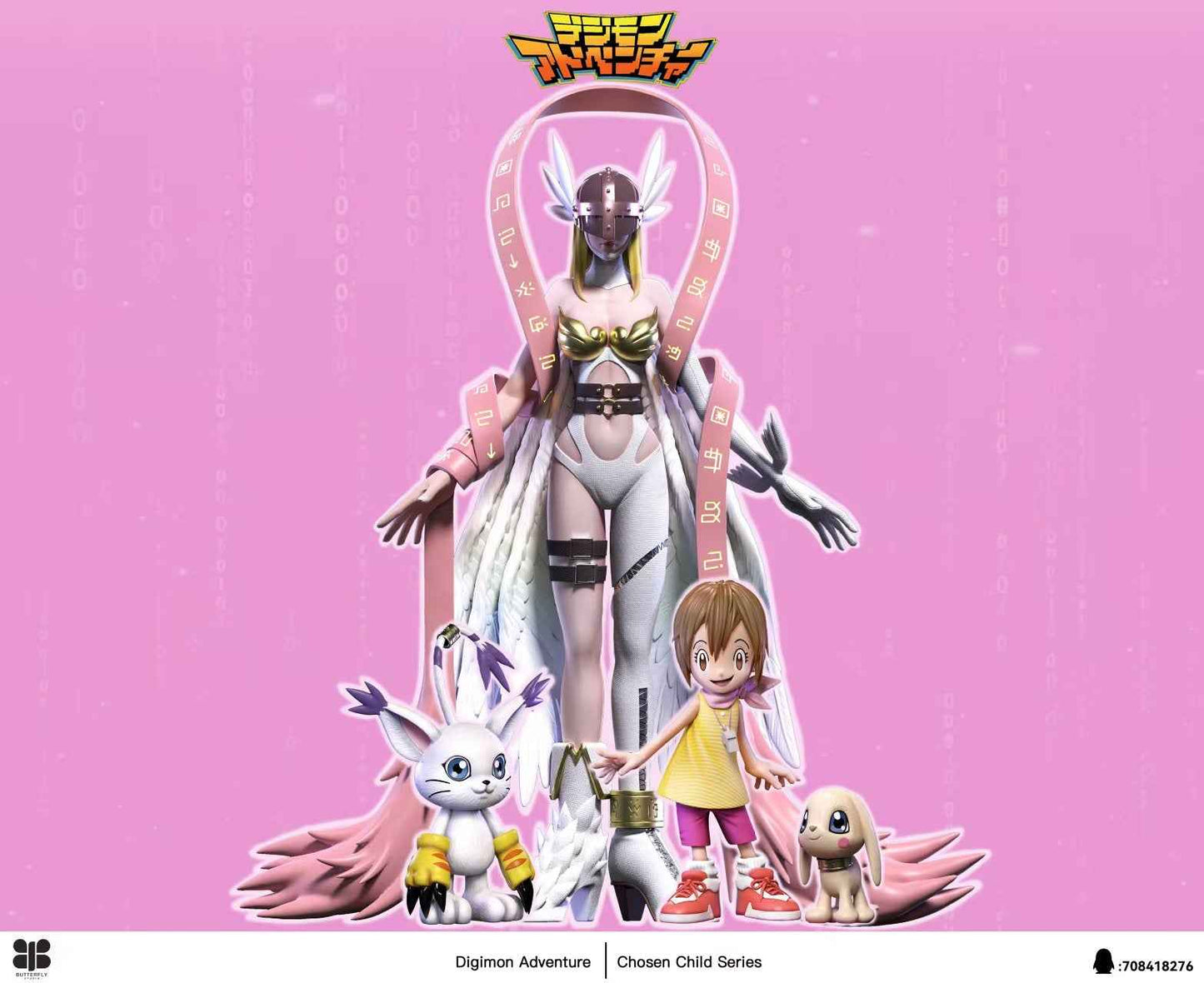 Digimon Butterfly Studio Angewomon Resin Statue