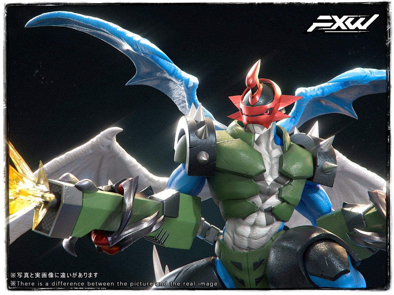 Digimon FXW Studio Fusion Evolution Paildramon Resin Statue