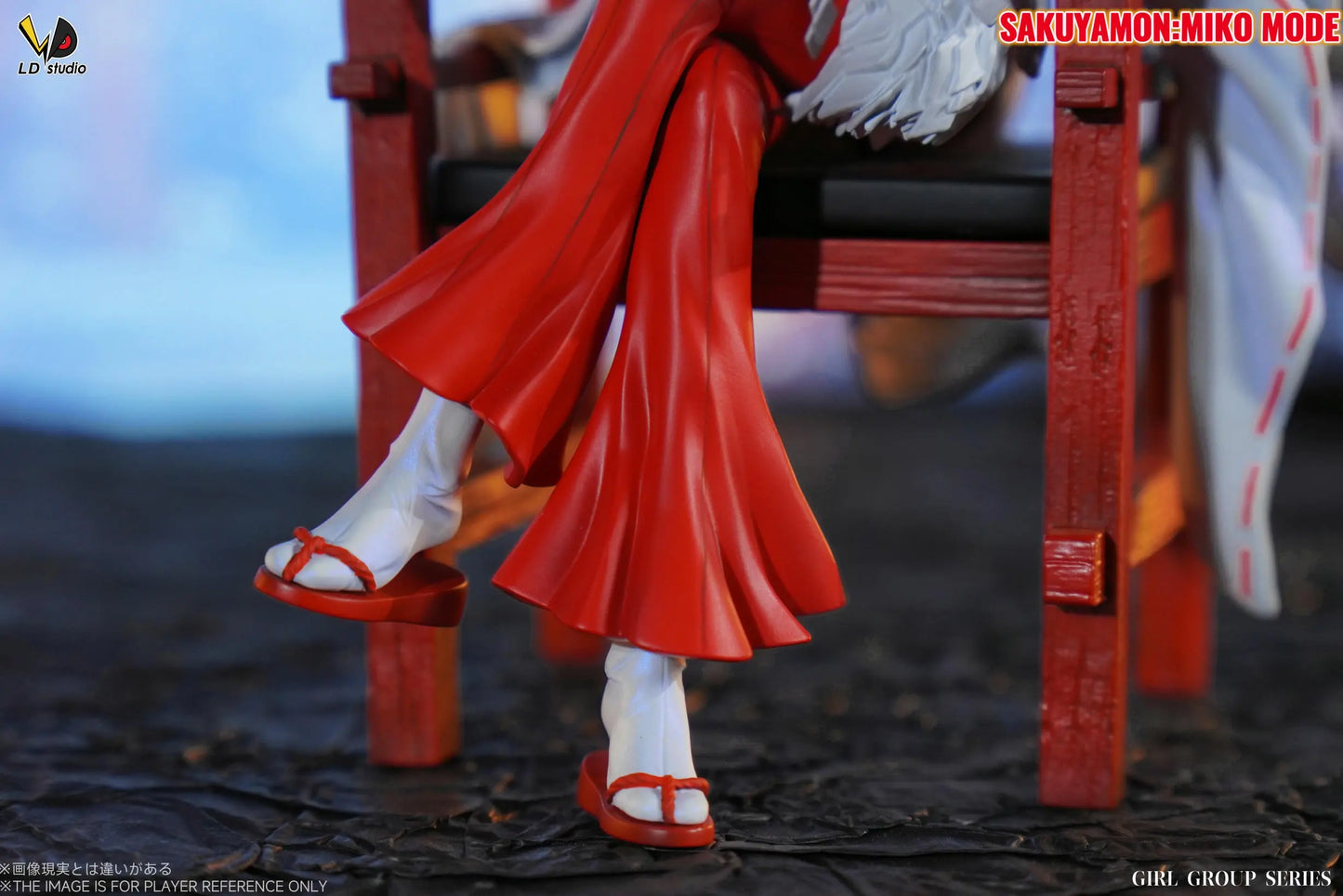 Digimon LD Studio Sakuyamon & Kuzuhamon Miko Mode Resin Statue