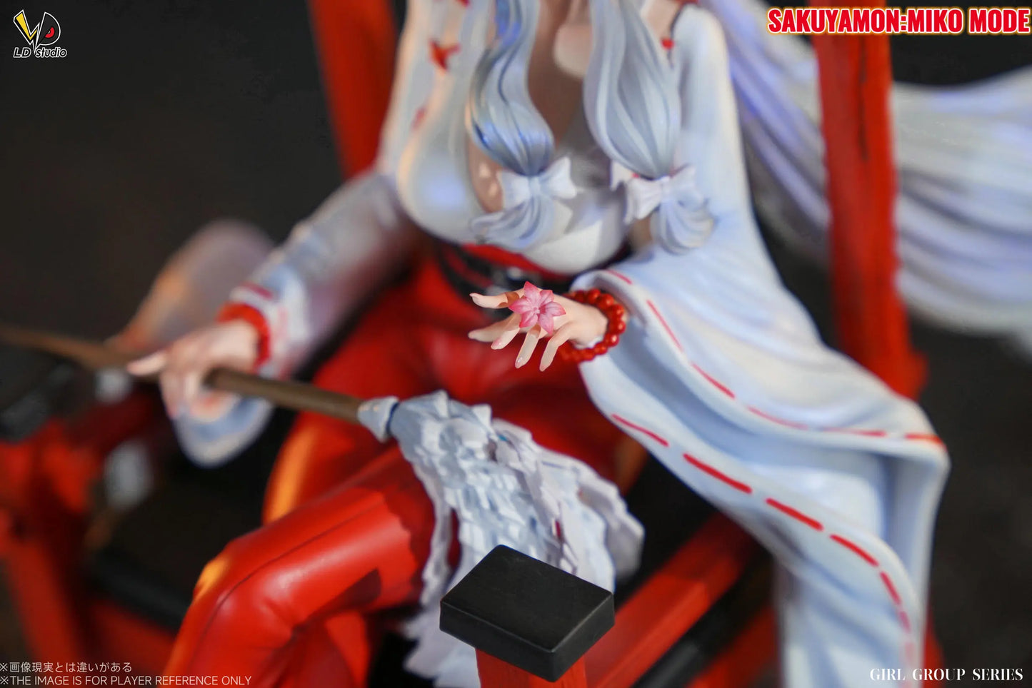 Digimon LD Studio Sakuyamon & Kuzuhamon Miko Mode Resin Statue