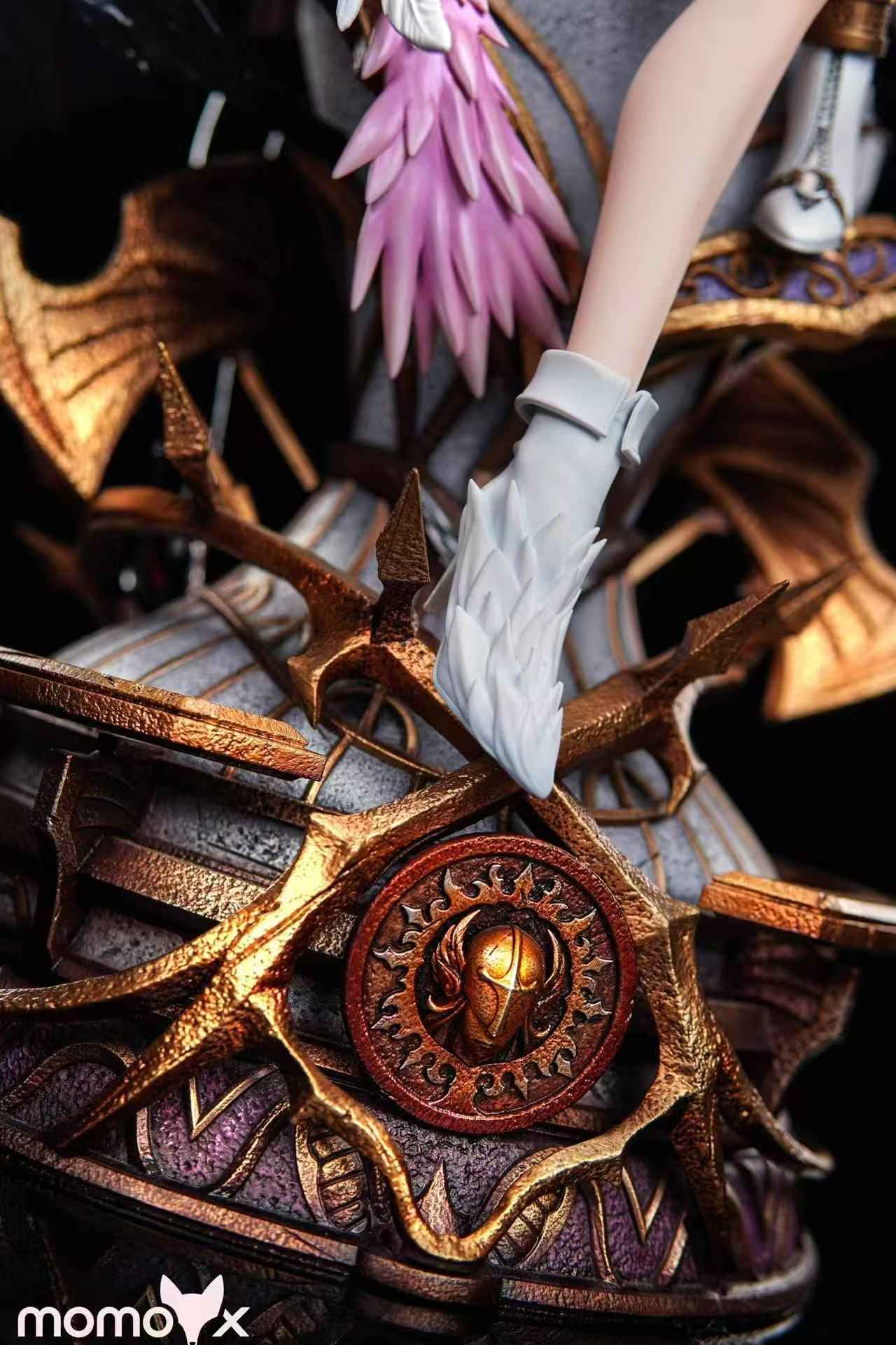 Digimon Momox Studio Lady Devimon & Angewomon Resin Statue