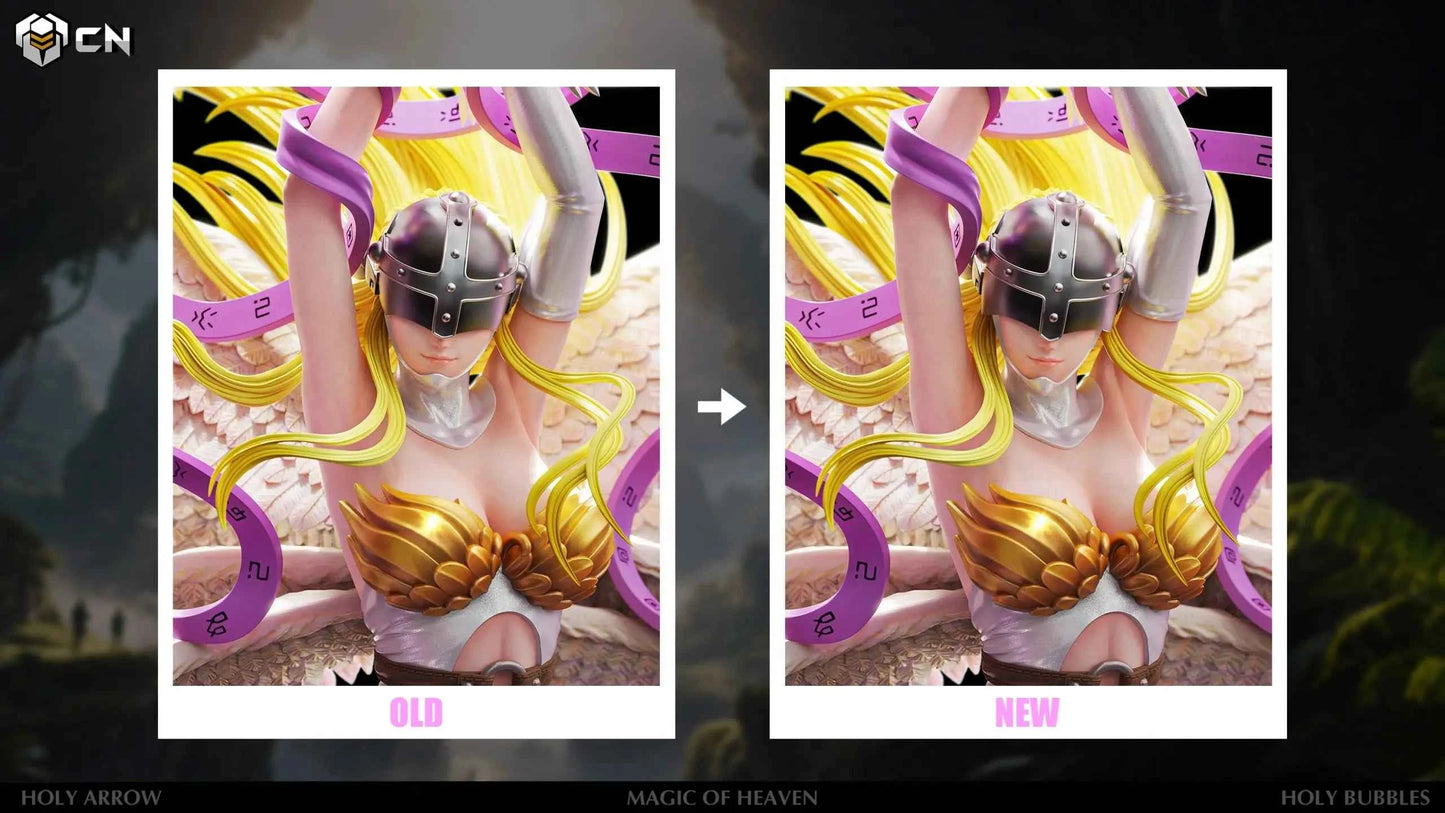 Digimon Nest Studio Angewomon Resin Statue