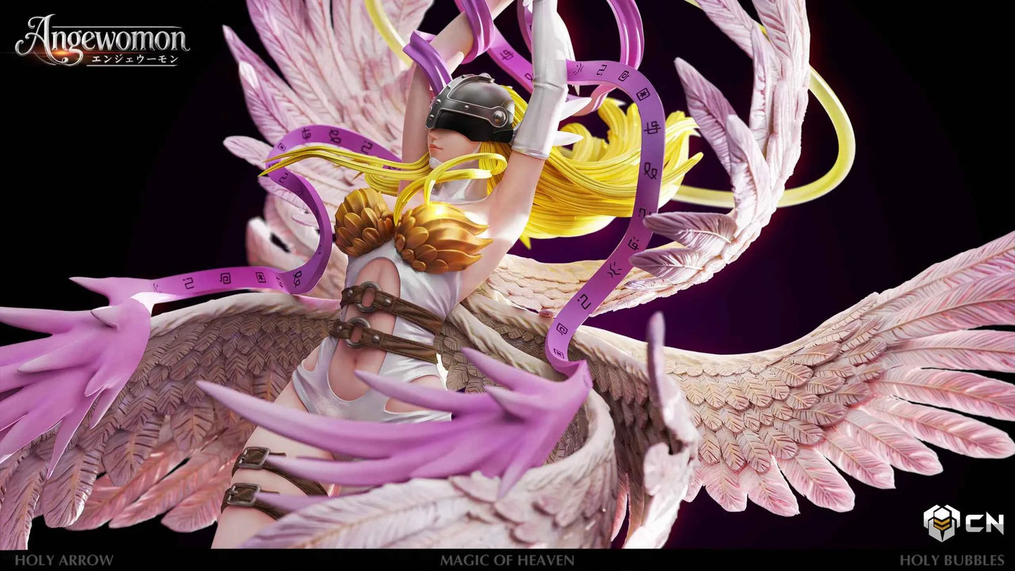 Digimon Nest Studio Angewomon Resin Statue