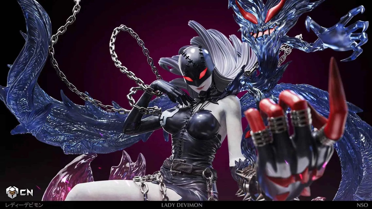 Digimon Nest Studio Lady Devimon Devil's Temptation Resin Statue