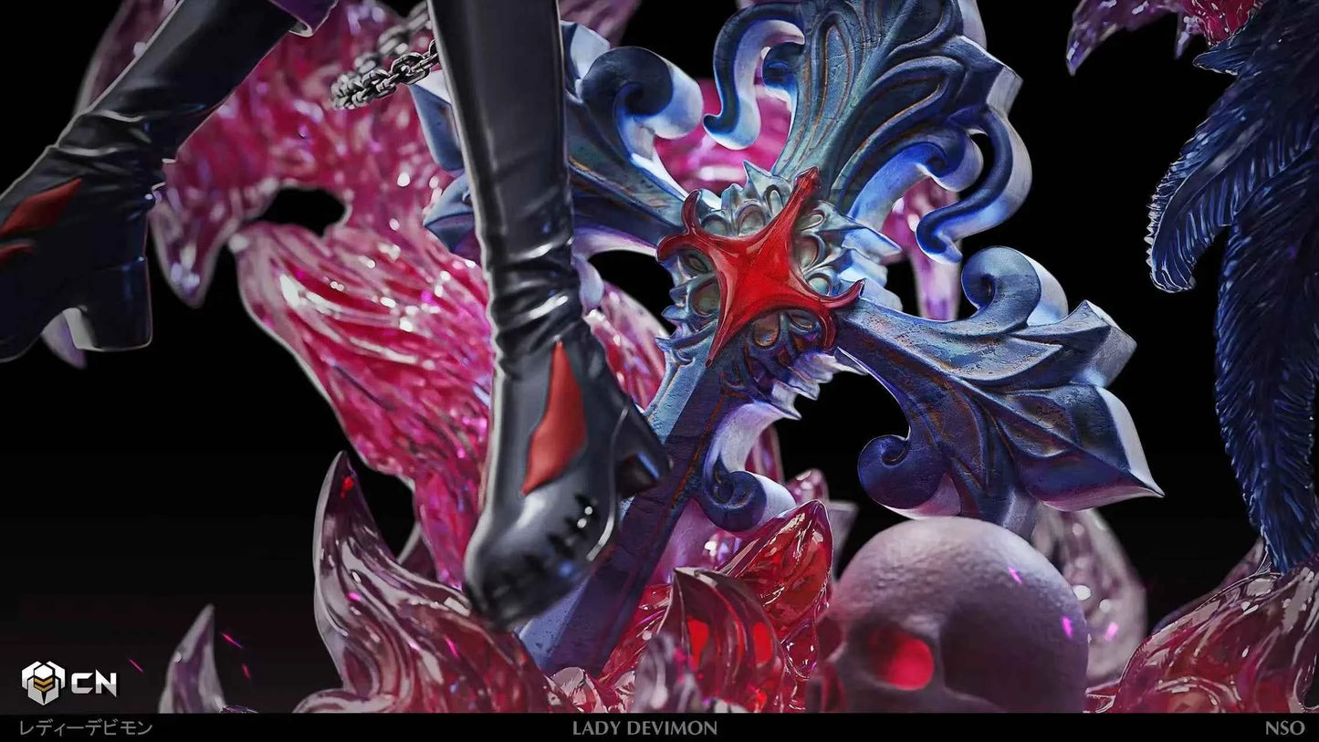 Digimon Nest Studio Lady Devimon Devil's Temptation Resin Statue