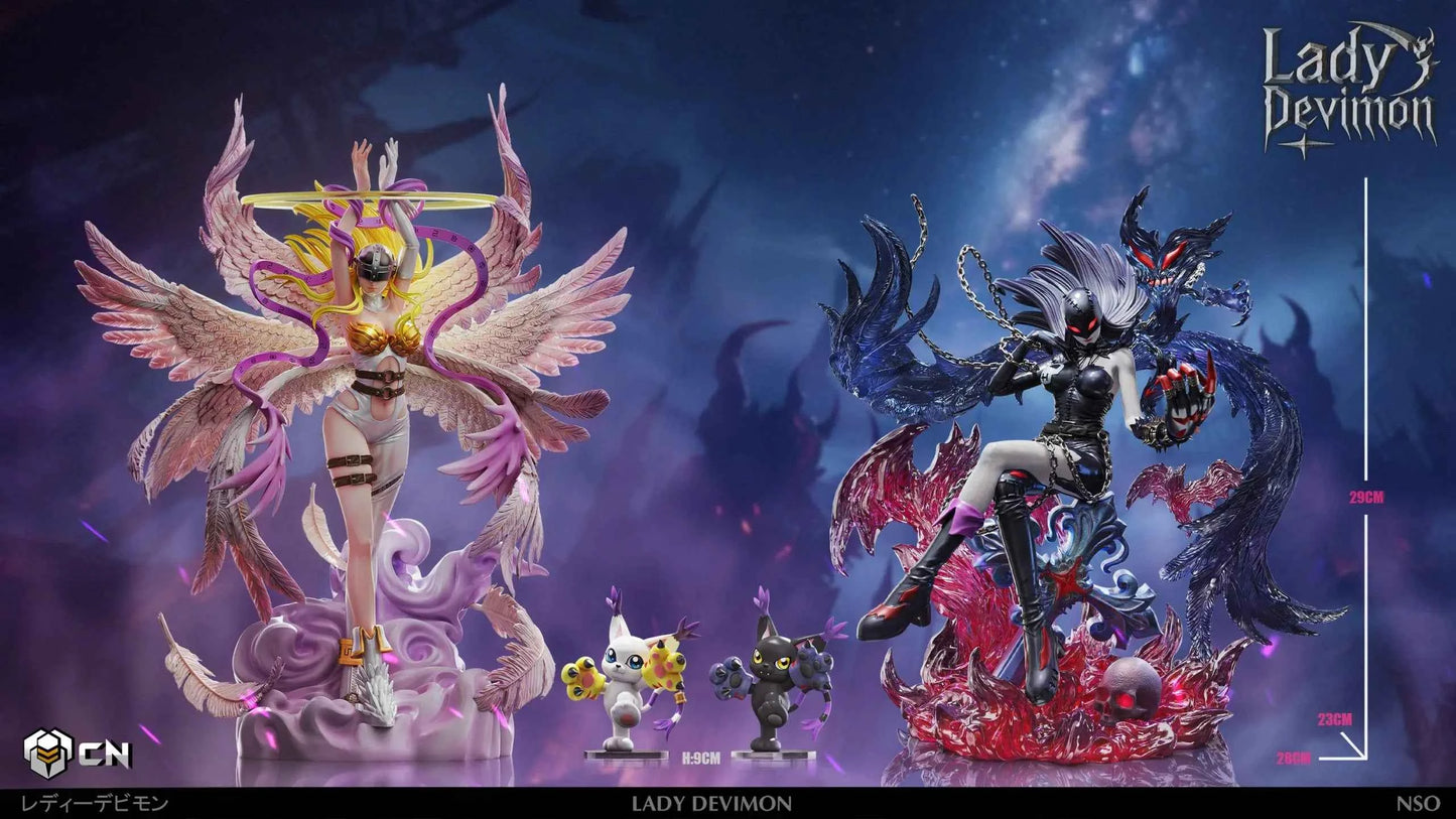 Digimon Nest Studio Lady Devimon Devil's Temptation Resin Statue