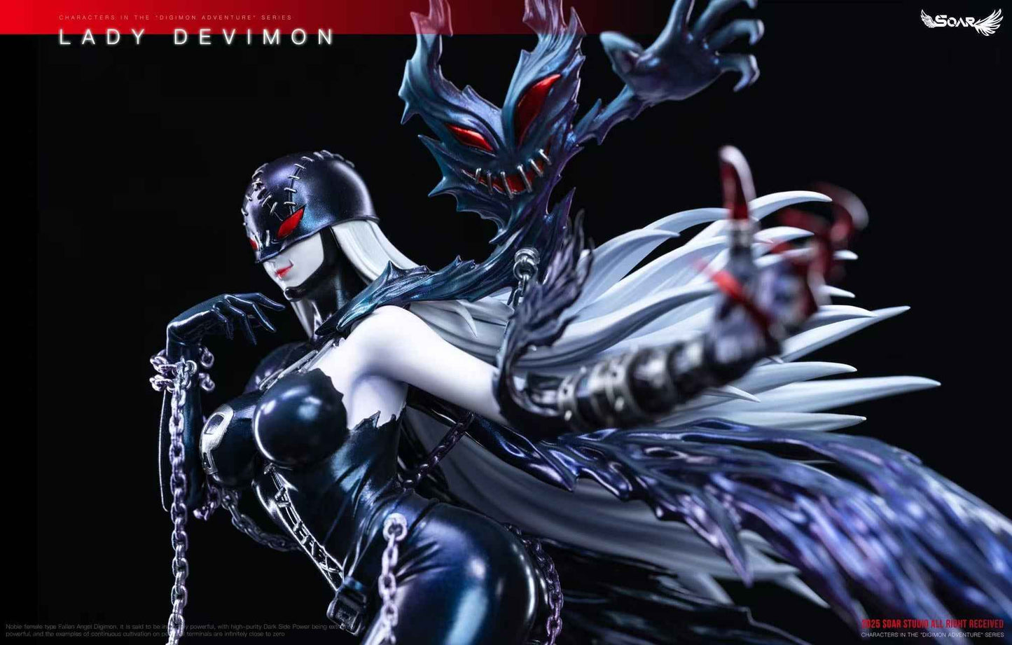 Digimon Soar Studio LadyDevimon Resin Statue