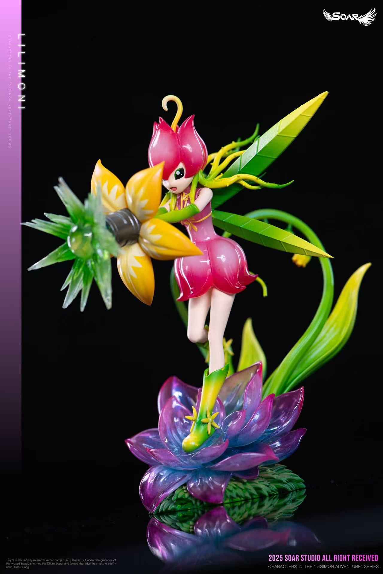 Digimon ~ Soar Studio ~ Lilimon ~ Resin Statue - Santoryu Resins Collectors