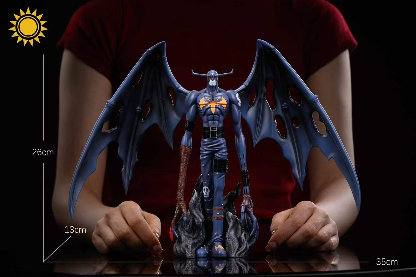 Digimon Sun Toys Studio Devimon Resin Statue