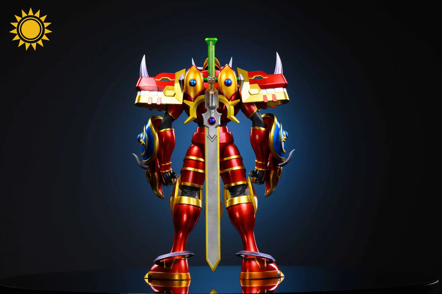 Digimon Sun Toys Studio EmperorGreymon & MagnaGarurumon Resin Statue