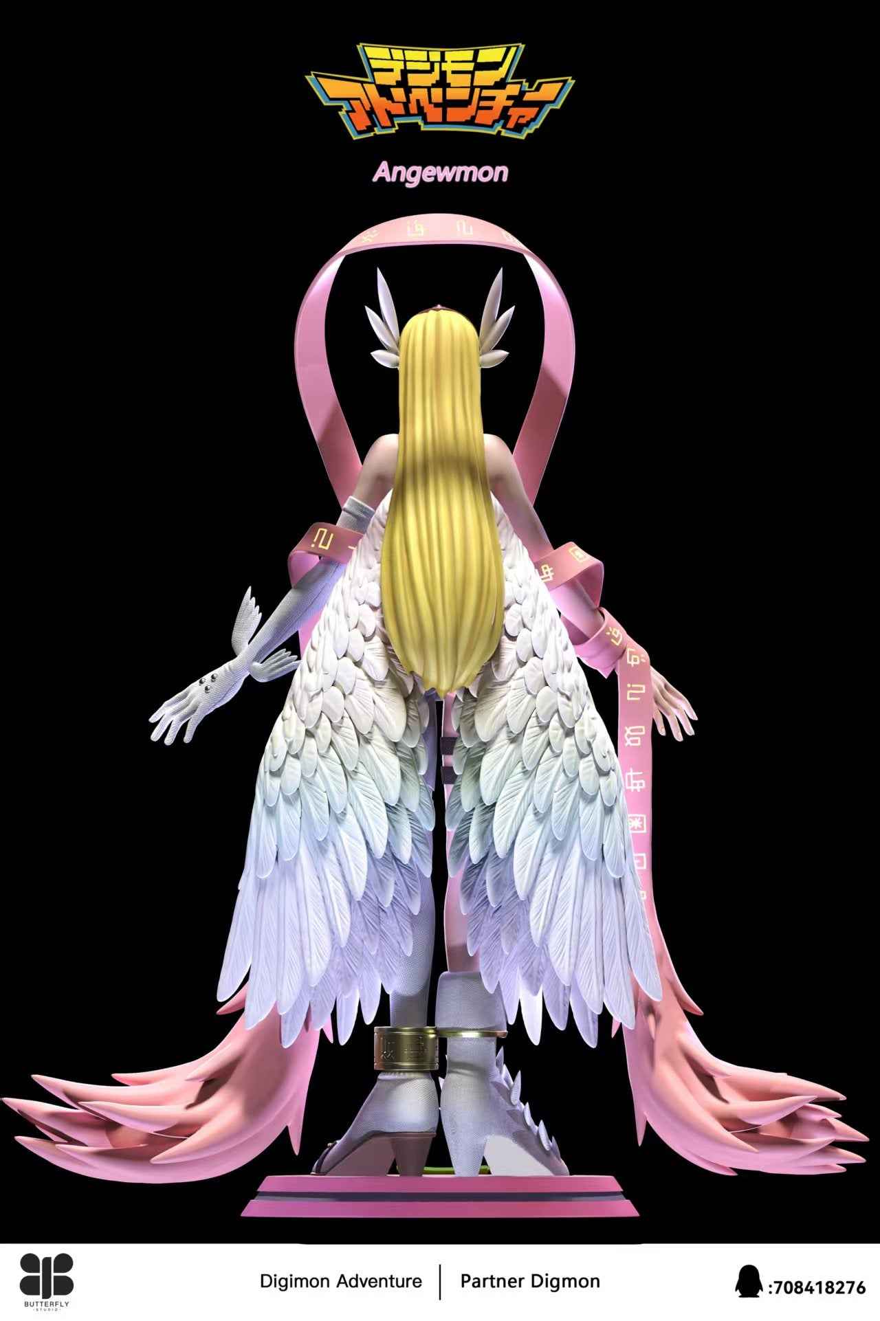 Digimon Butterfly Studio Angewomon Resin Statue