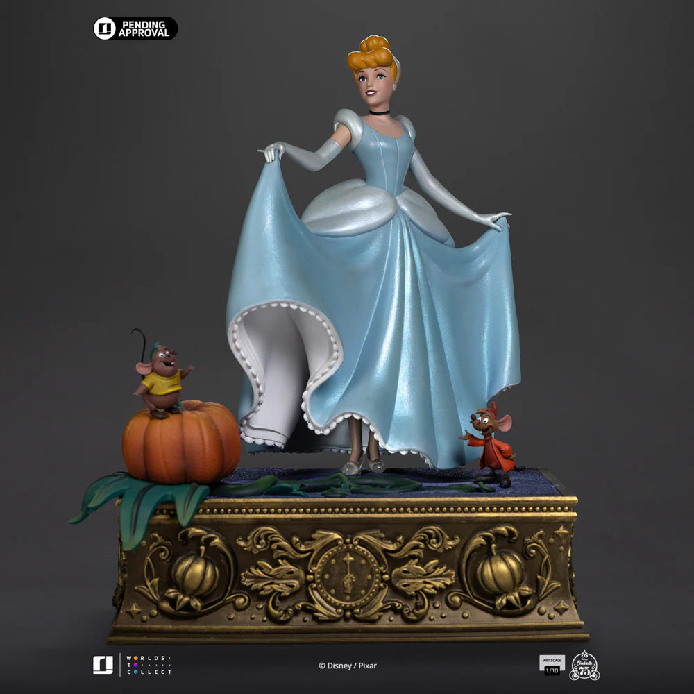 Disney Iron Studio Cinderella DSNEY125525-10 DSNEY125625-10 Licensed Resin Statue