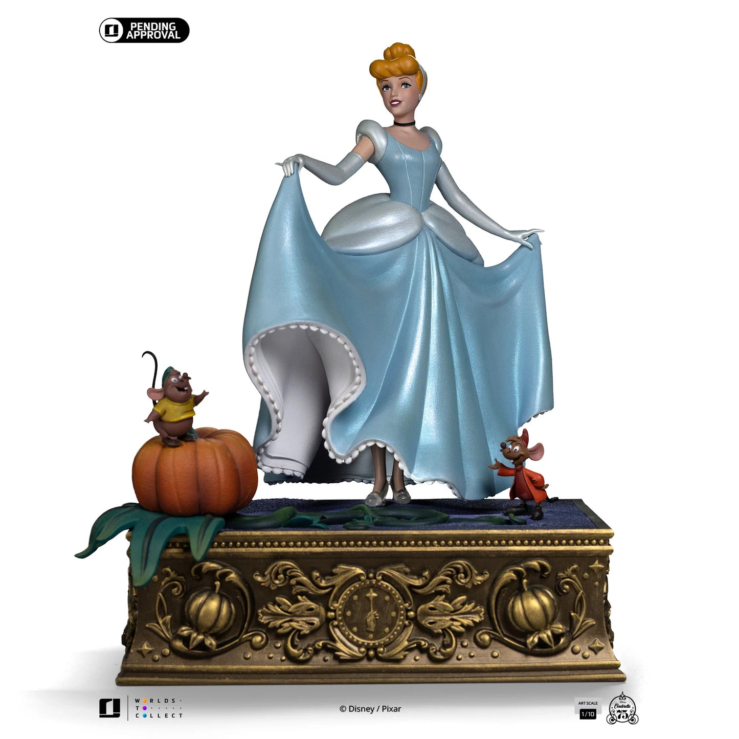 Disney Iron Studio Cinderella DSNEY125525-10 DSNEY125625-10 Licensed Resin Statue