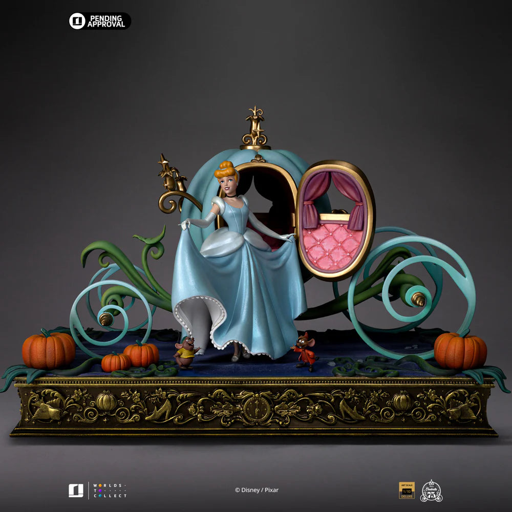 Disney Iron Studio Cinderella DSNEY125525-10 DSNEY125625-10 Licensed Resin Statue