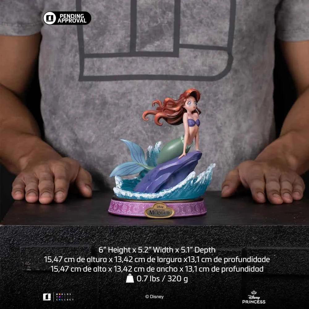 Disney Iron Studio Jasmine & Ariel Disney's Princess DSNEY126925-10 DSNEY127025-10 Licensed Resin Statue