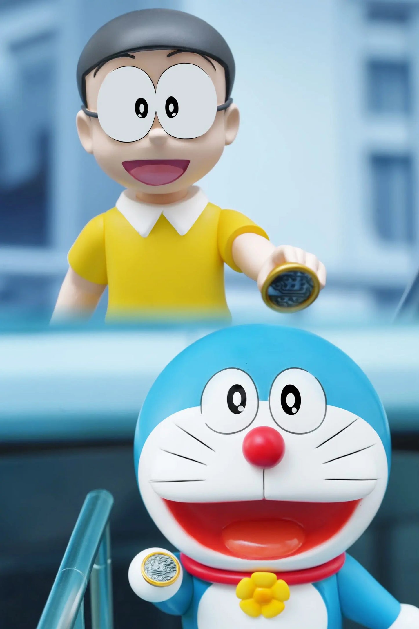Doraemon LiMi Studio Nobita & Doraemon Resin Statue