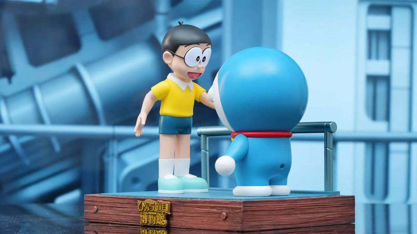 Doraemon LiMi Studio Nobita & Doraemon Resin Statue