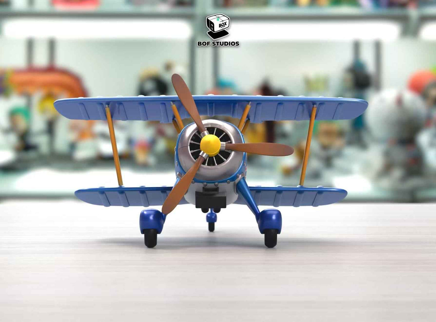 Dr Slump BOF Studio Arale Norimaki's Airplane Resin Statue