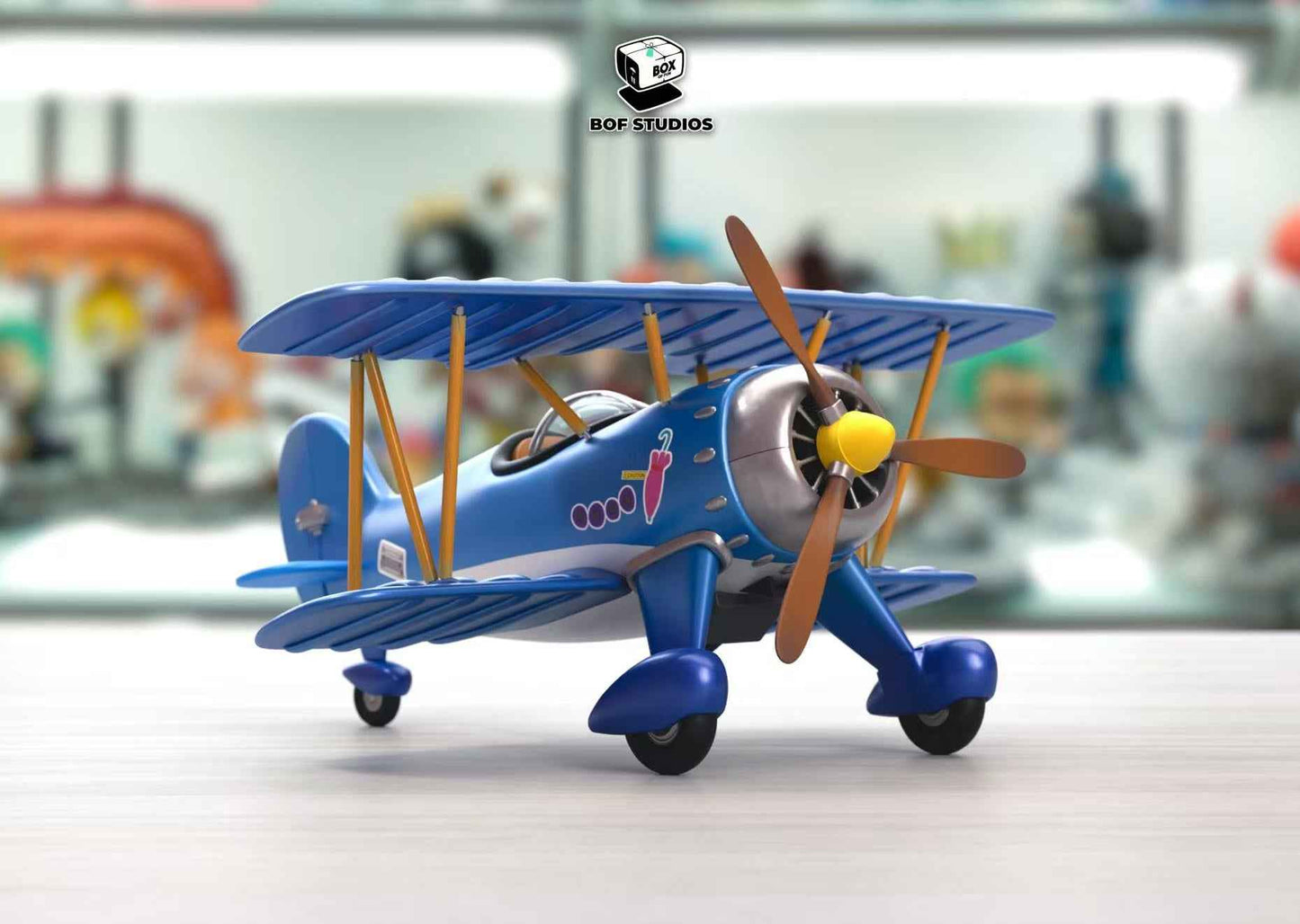 Dr Slump BOF Studio Arale Norimaki's Airplane Resin Statue