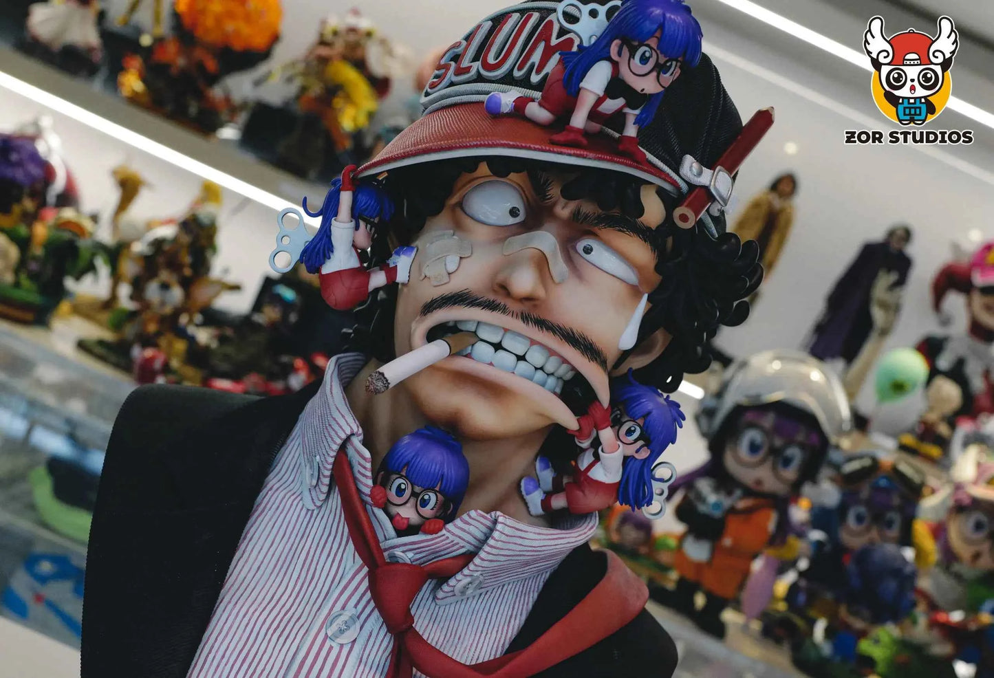 Dr Slump ZOR Studio Bust The Birth of Arale Resin Statue