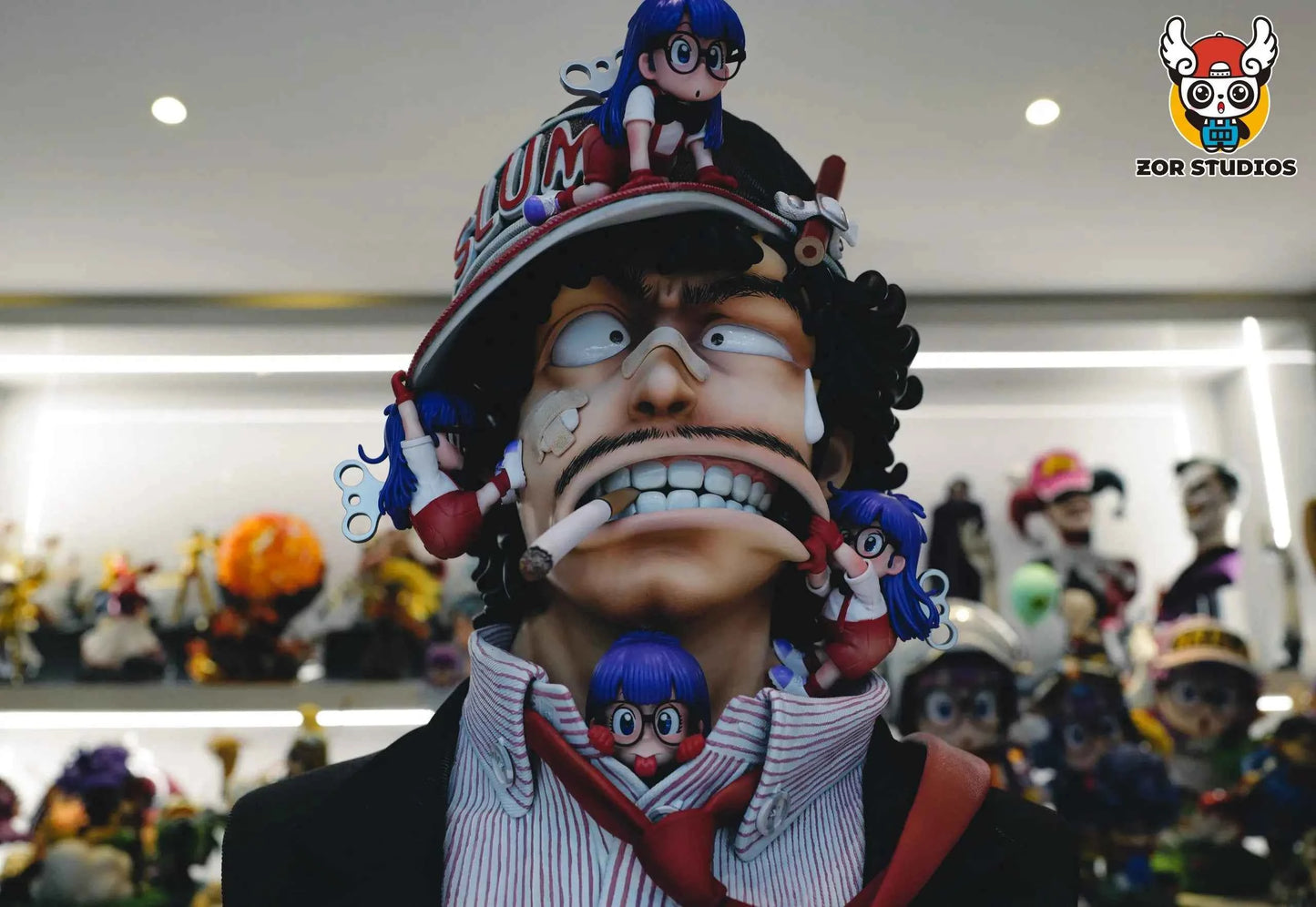 Dr Slump ZOR Studio Bust The Birth of Arale Resin Statue