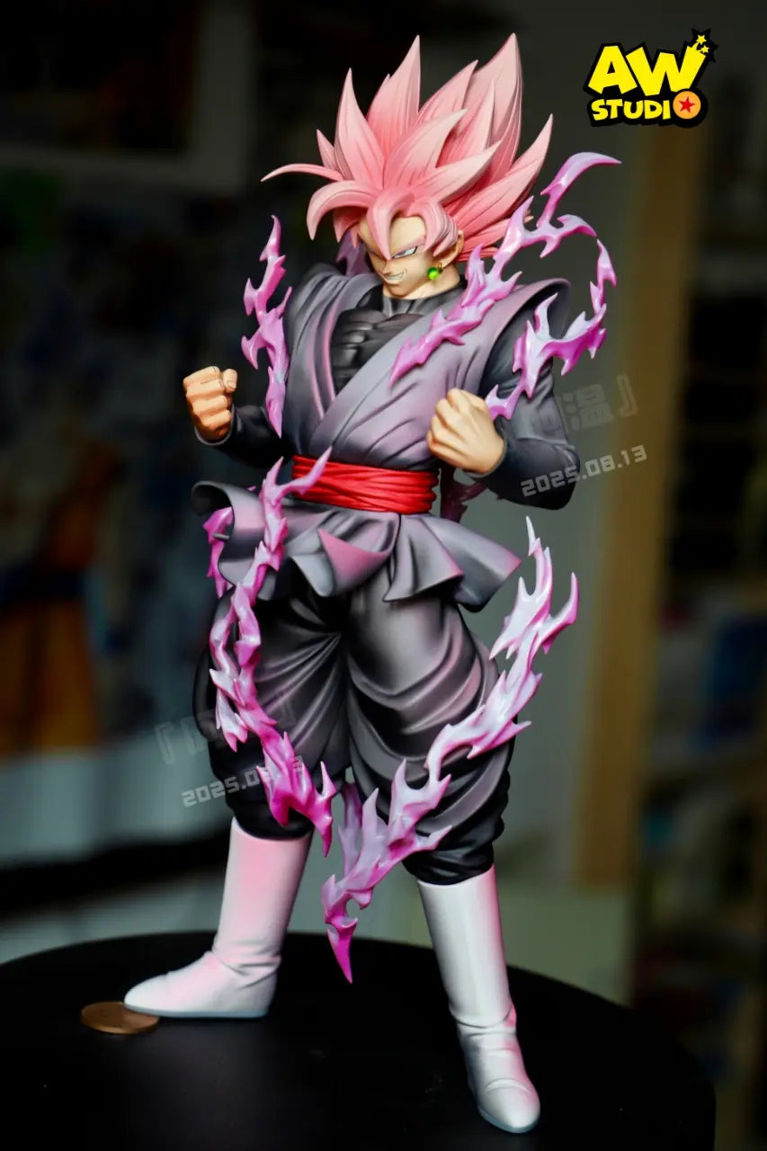 Dragon Ball AW Studio "SSJR" Super Saiyan Rosé Son Goku Resin Statue