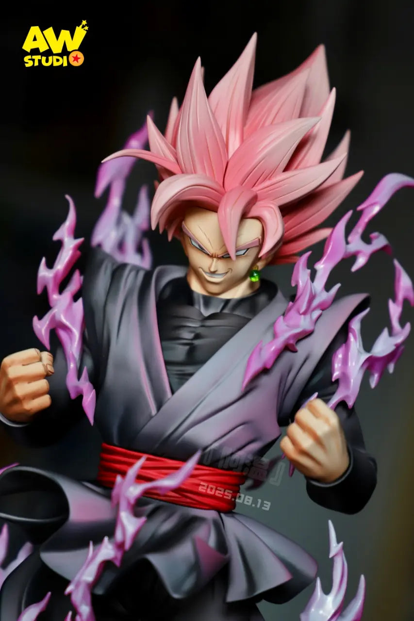 Dragon Ball AW Studio "SSJR" Super Saiyan Rosé Son Goku Resin Statue
