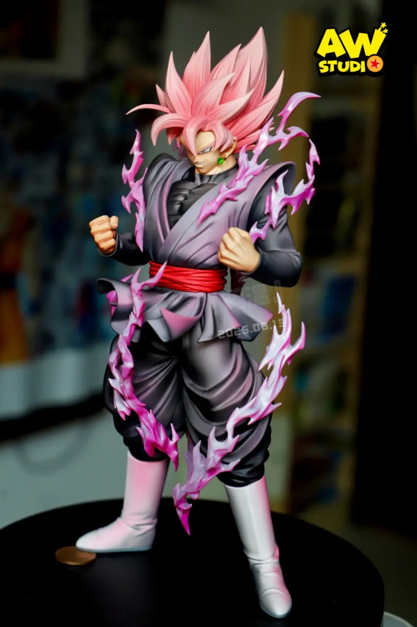 Dragon Ball AW Studio "SSJR" Super Saiyan Rosé Son Goku Resin Statue