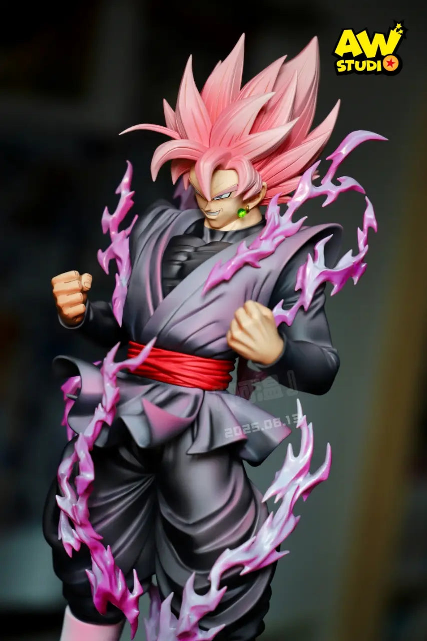Dragon Ball AW Studio "SSJR" Super Saiyan Rosé Son Goku Resin Statue