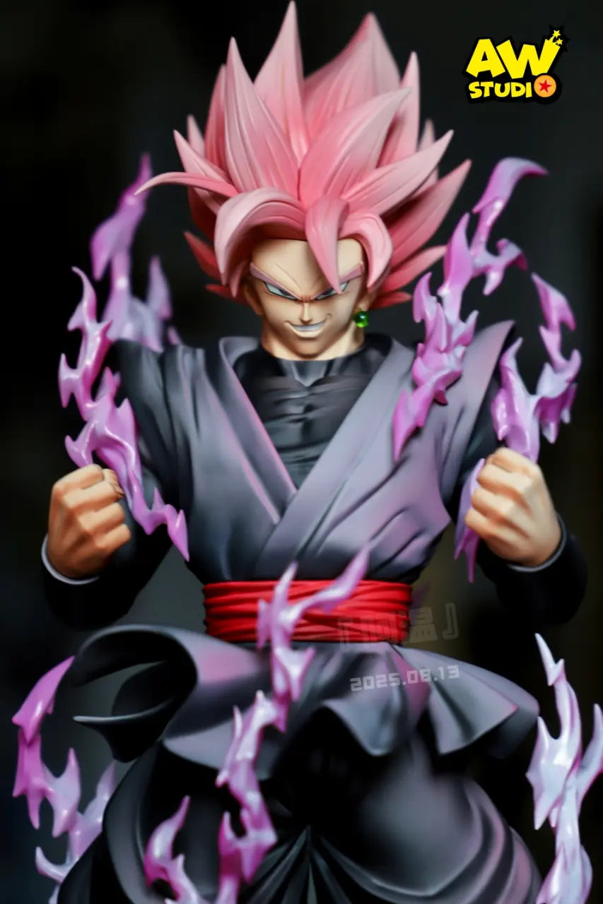Dragon Ball AW Studio "SSJR" Super Saiyan Rosé Son Goku Resin Statue