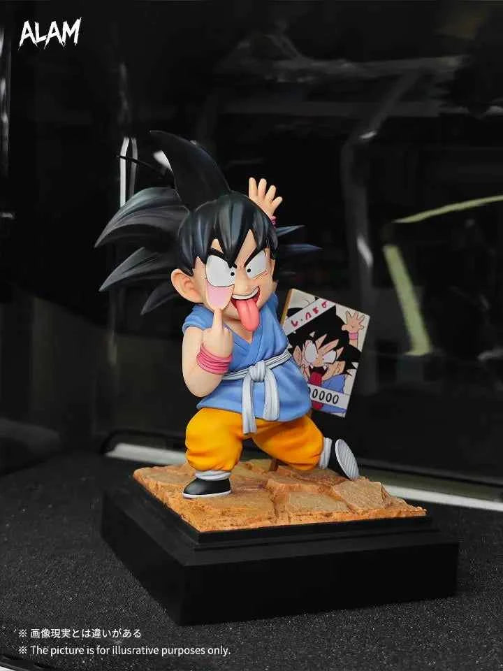Dragon Ball Alam Studio Wanted Grimace Son Goku Resin Statue