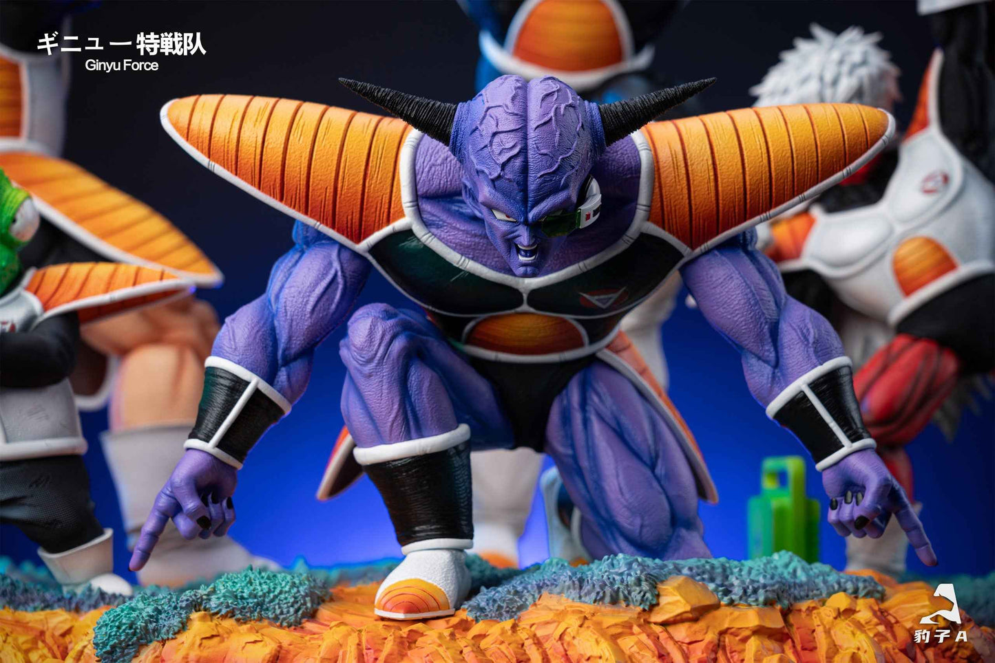Dragon Ball Bao Zi A Studio Ginyu Force Ginyu & Recoome & Burter & Jeice & Guldo Resin Statue