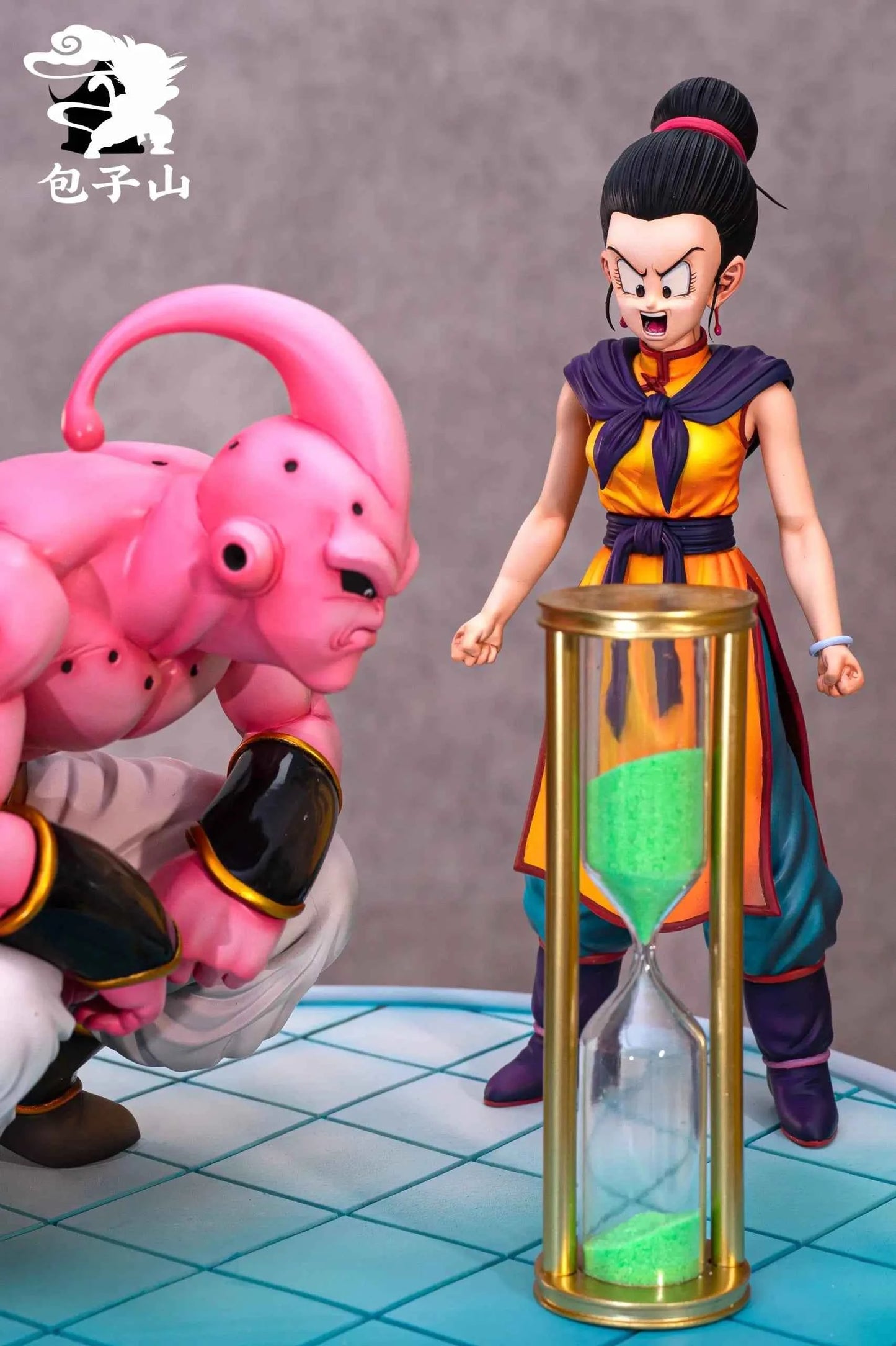 Dragon Ball Bao Zi Shan Studio ChiChi vs Buu Resin Statue