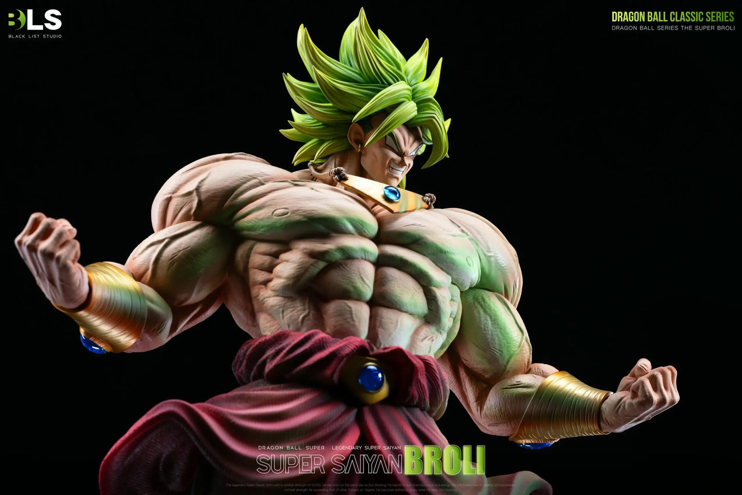 Dragon Ball Black List BL Studio Studio Broly Resin Statue