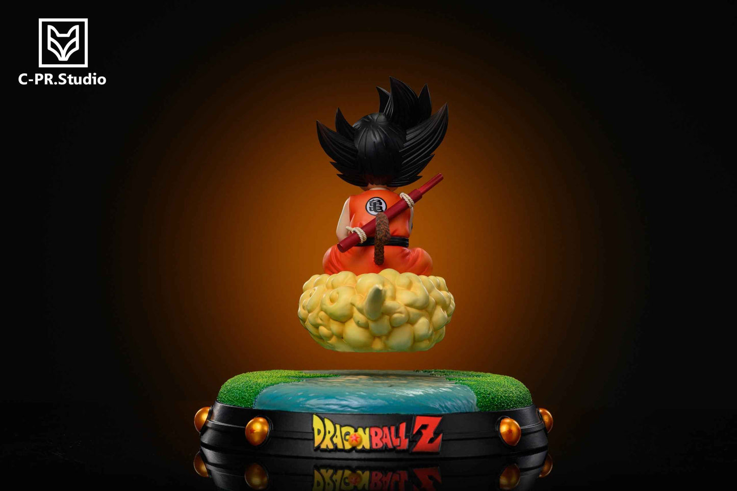 Dragon Ball CPR Studio Magnetic Levitation Son Goku Kid Resin Statue