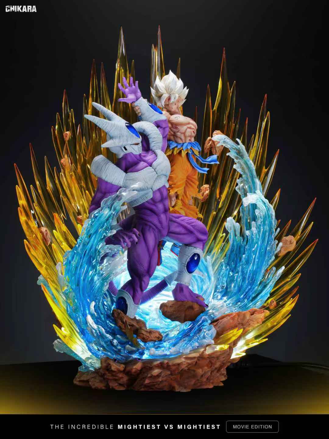Dragon Ball Chikara Studio Son Goku vs Cooler Resin Statue