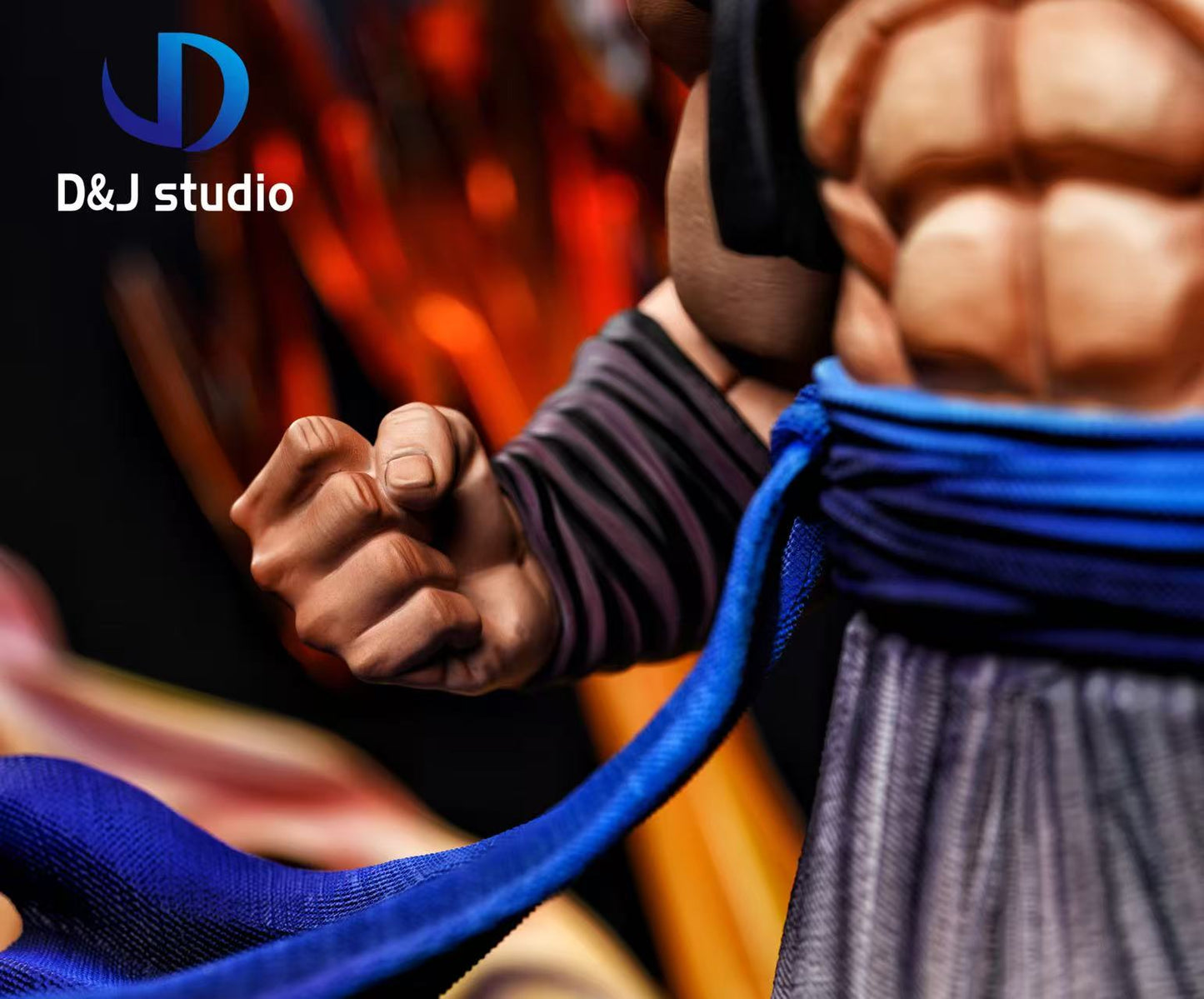 Dragon Ball D&J Studio Super Saiyan Gogeta Resin Statue