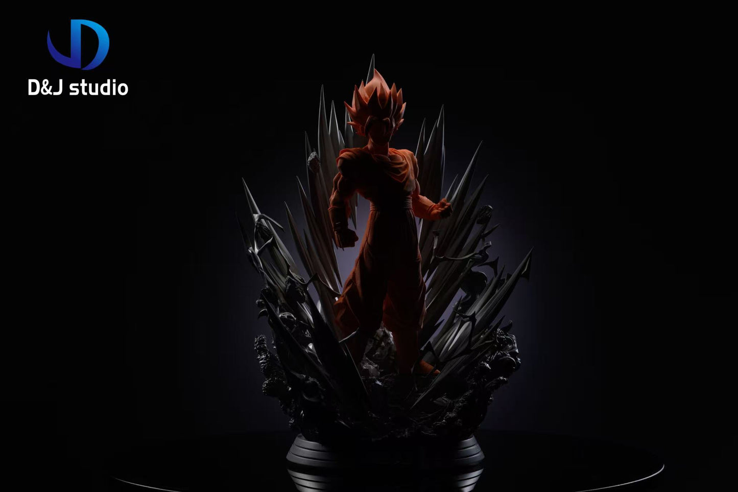 Dragon Ball D&J Studio Super Saiyan Gogeta Resin Statue