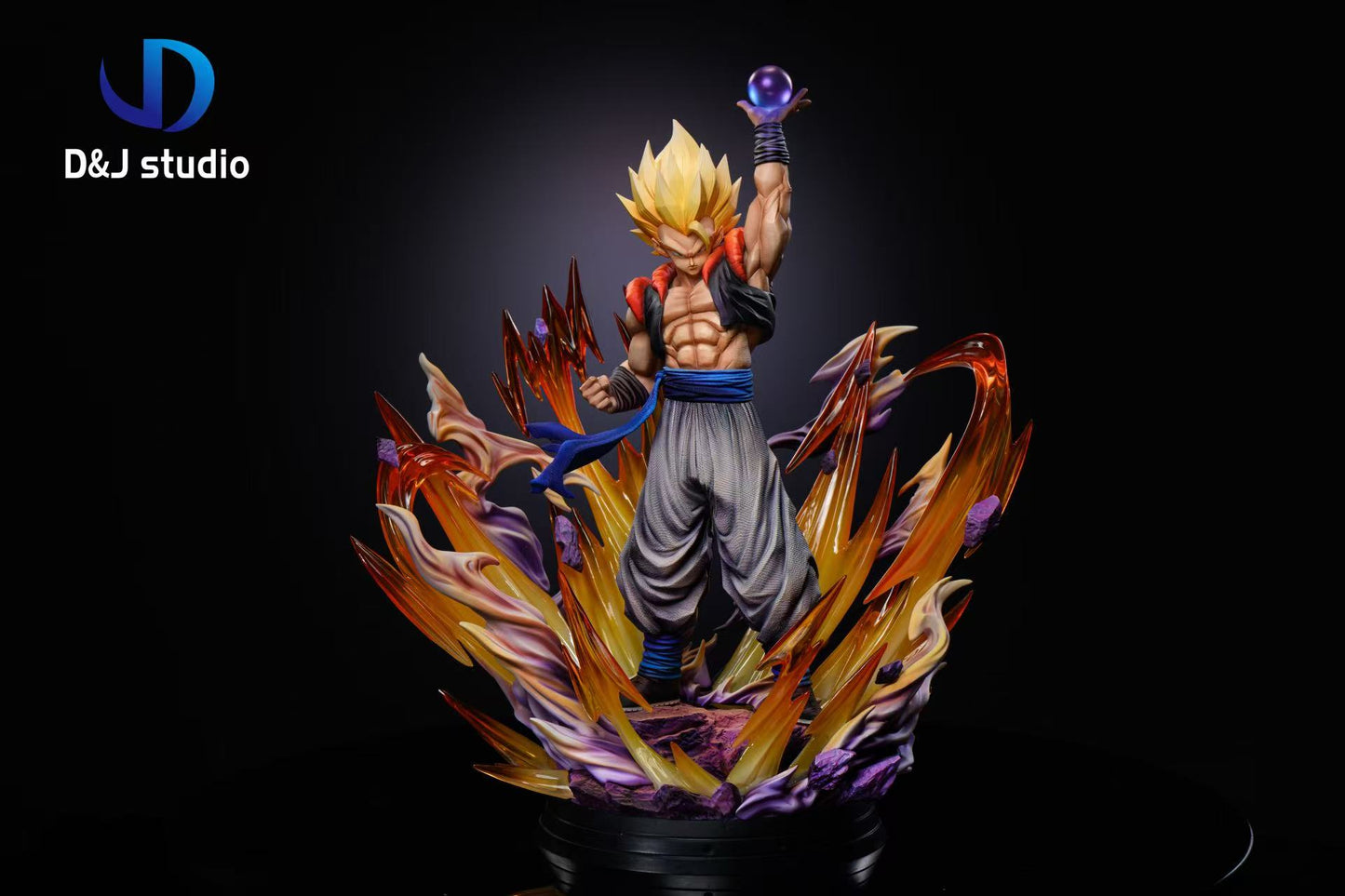 Dragon Ball D&J Studio Super Saiyan Gogeta Resin Statue