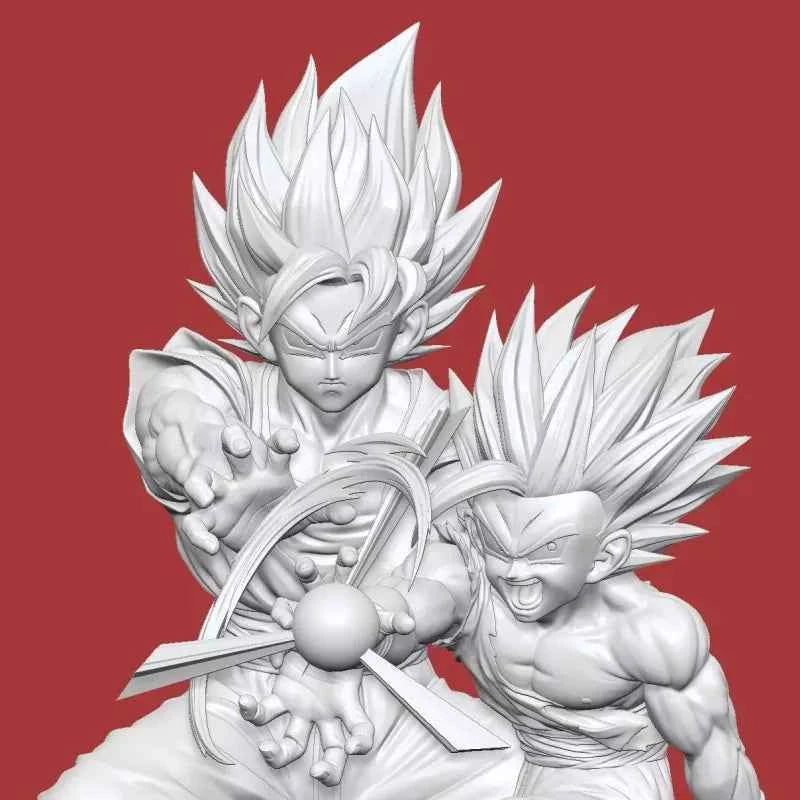 Dragon Ball Figure Class Studio Son Goku & Son Gohan Resin Statue