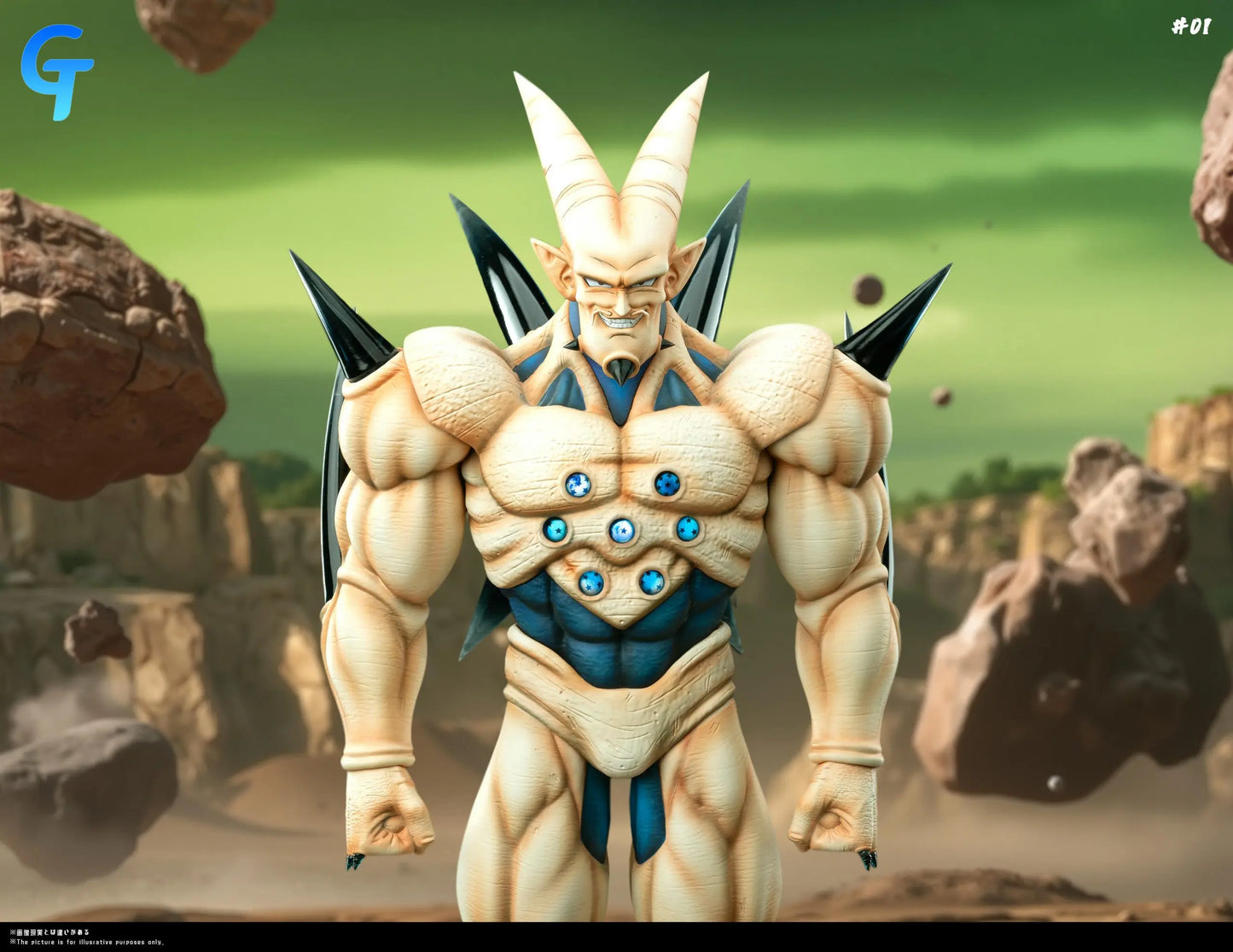 Dragon Ball Grand Touring GT Studio Omega Shenron Resin Statue