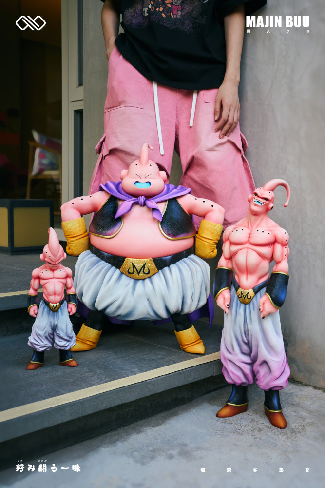 Dragon Ball Infinite Studio Kid Buu & Fat Buu & Super Buu Resin Statue